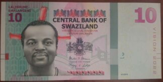 10 Suazi lilangeni 2015