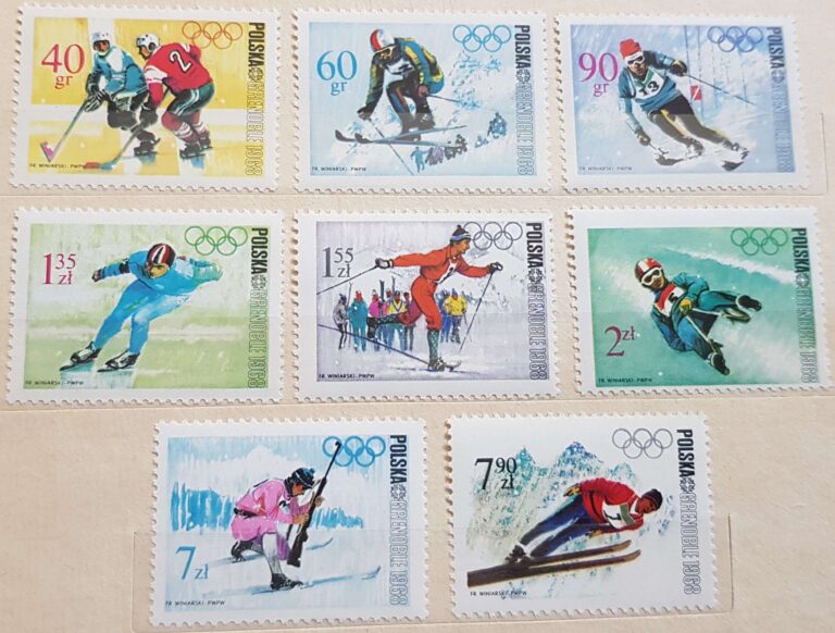 1673-1680 Zimowe Igrzyska Olimpijskie Grenoble 1968