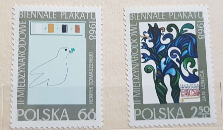 1697-1698 II Międzynarodowe Biennale Plakatu w Warszawie
