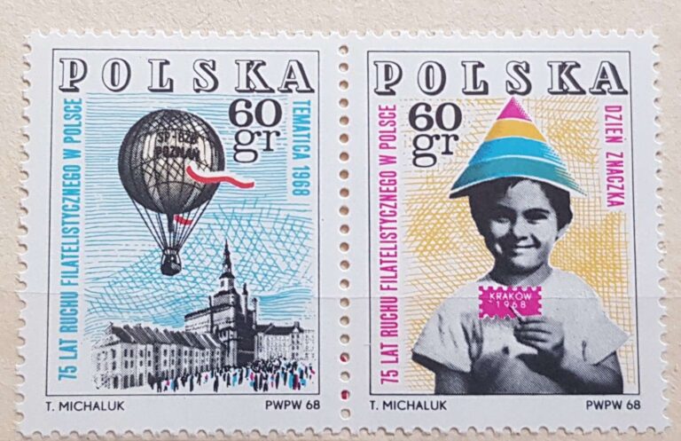 1705-1706 75 lat ruchu filatelistycznego w Polsce