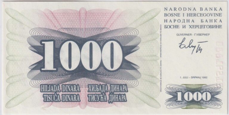 1000 dinarów
