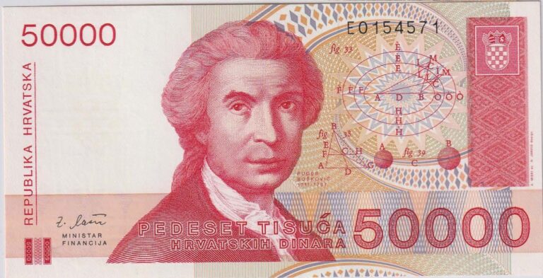 50000 dinarów