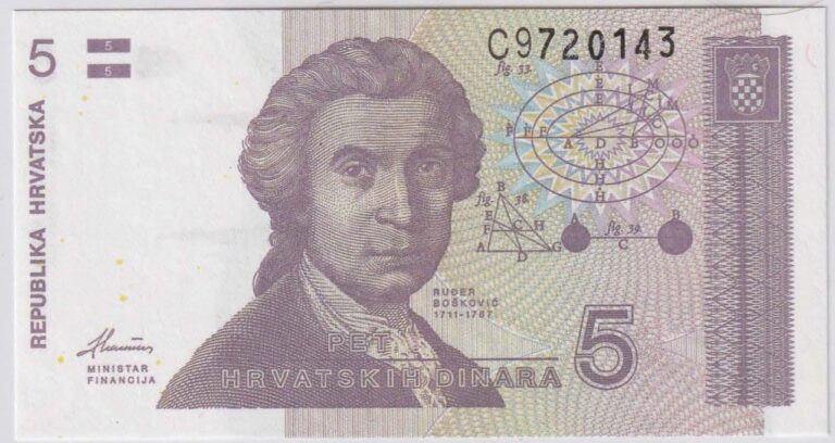 5 dinarów