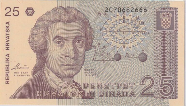 25 dinarów