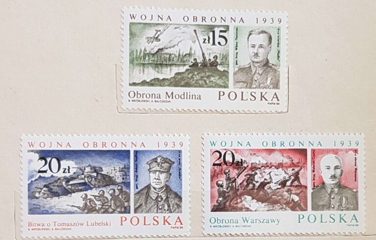 3011-3013 Wojna Obronna 1939r. (V)