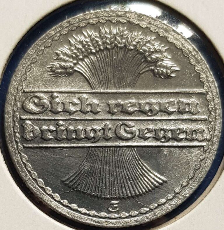 50 fenigów 1922 E - obrazek 2