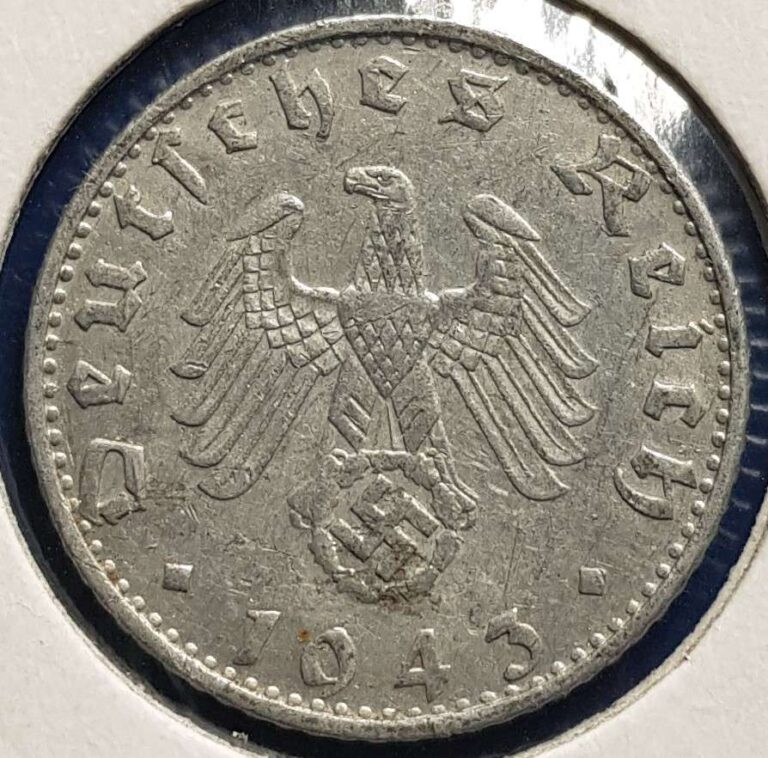 50 reichsfenigów 1943 B - obrazek 2
