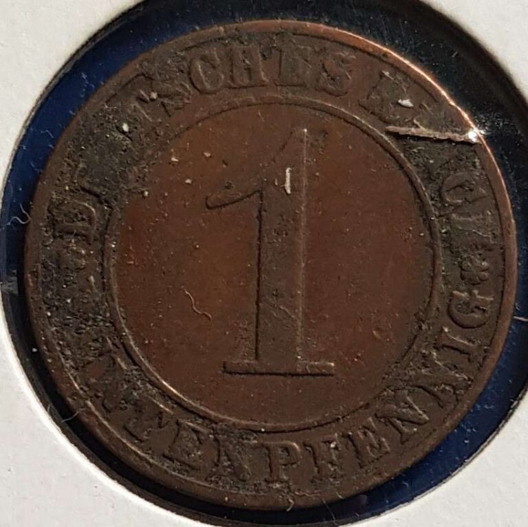 1 rentenfenig 1923 A