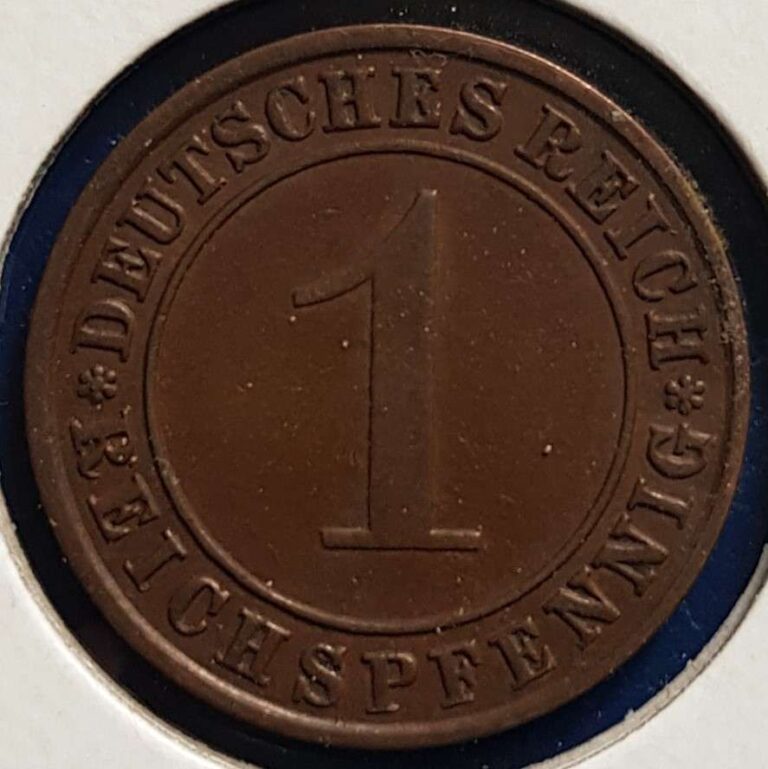 1 reichsfenig 1930 A