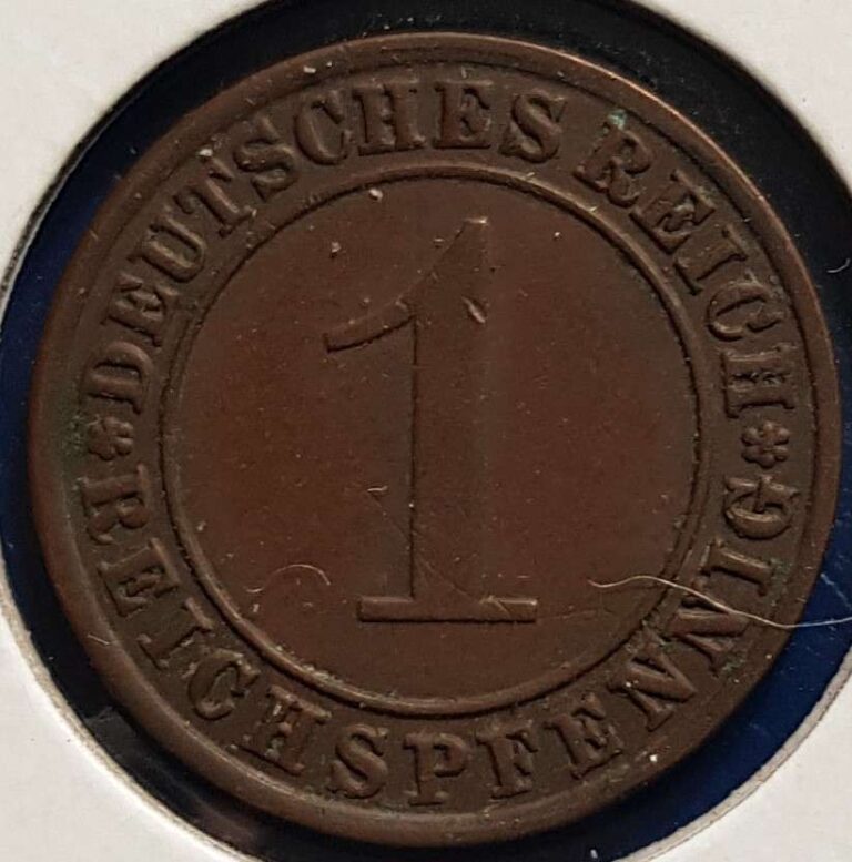 1 reichsfenig 1931 A