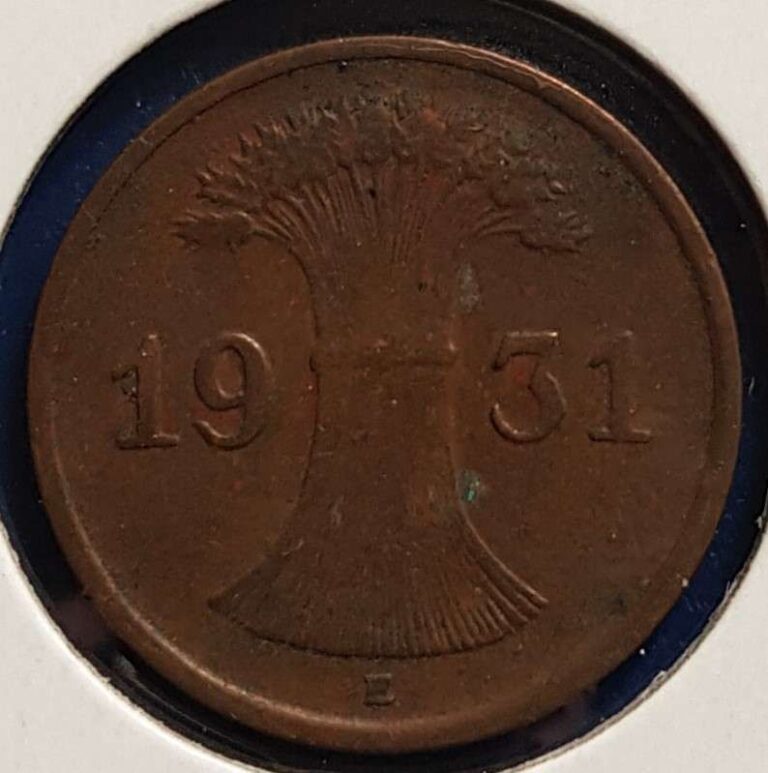 1 reichsfenig 1931 E - obrazek 2