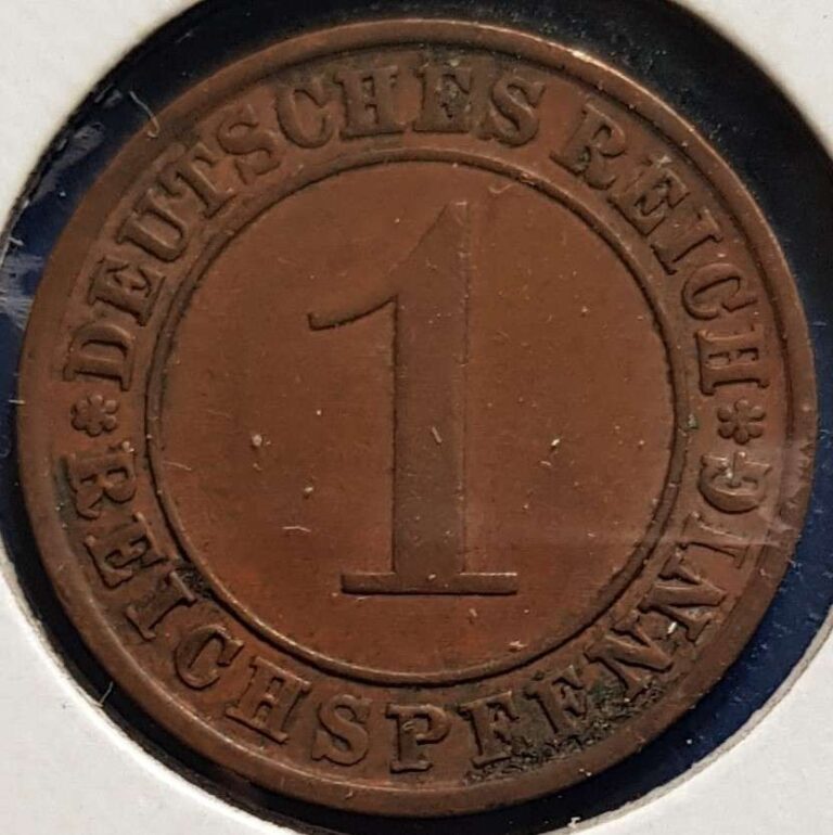 1 reichsfenig 1932 A