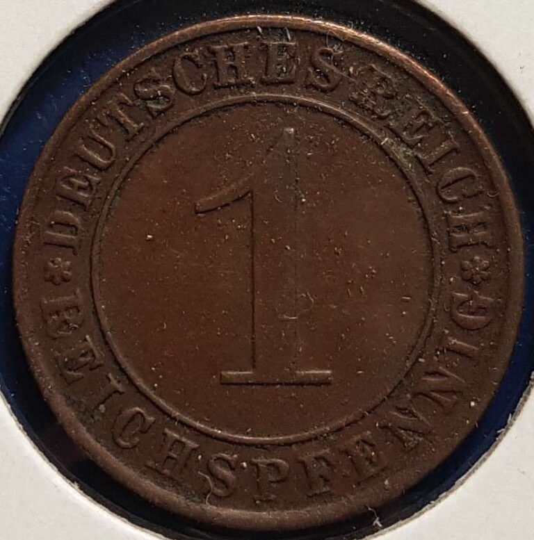 1 reichsfenig 1935 D