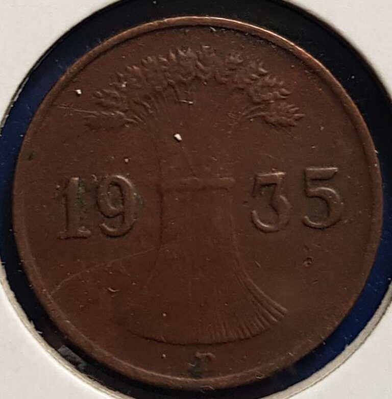 1 reichsfenig 1935 D - obrazek 2