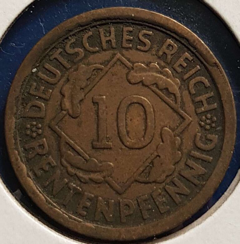 10 rentenfenig 1924 F