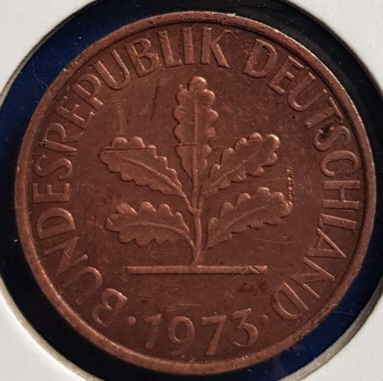 2 fenigi 1973 G - obrazek 2