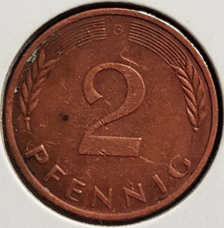 2 fenigi 1984 G
