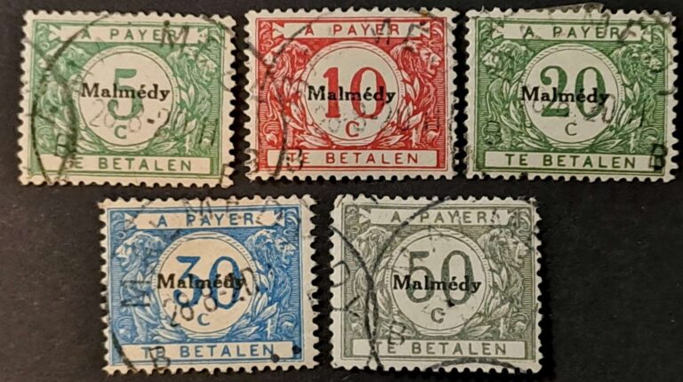 1-5 znaczki dopłaty